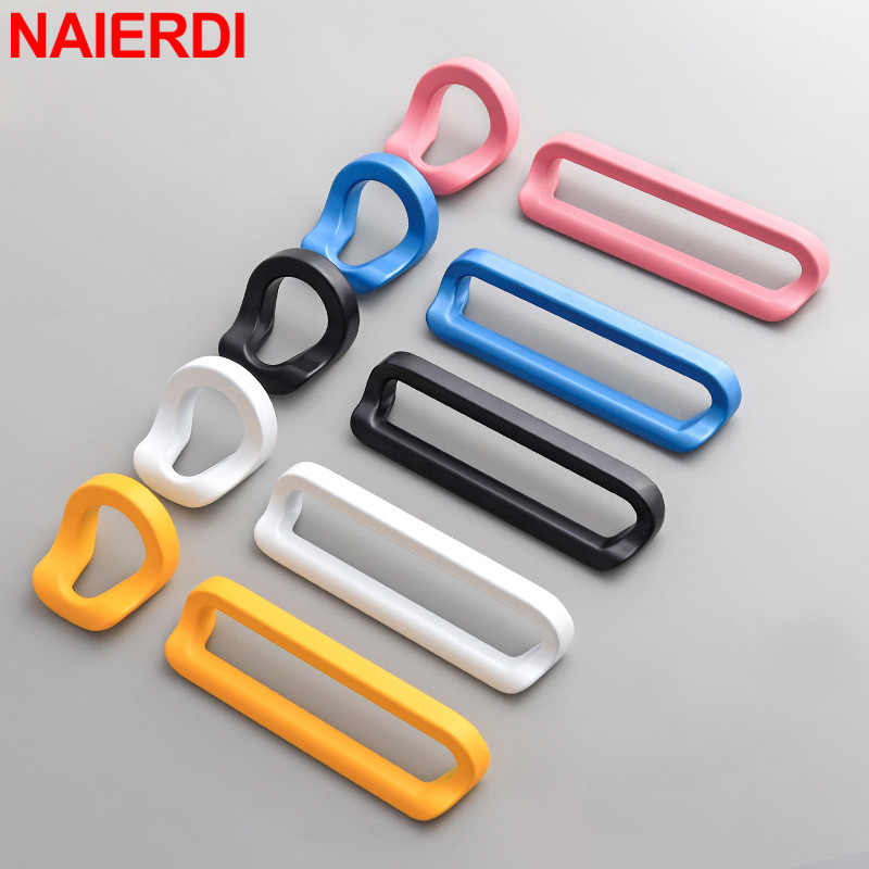 Furniture Rotating Hardware - NAIERDI Zinc Alloy Colorful Cabinet Knobs