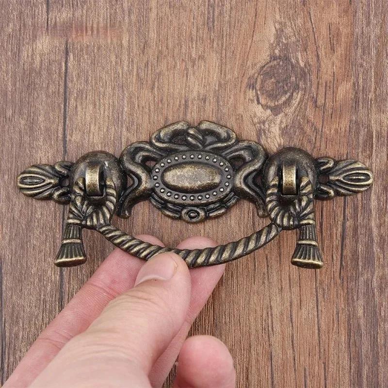 3Sets Retro Style Alloy Drawer - огляд і ціна Furniture Hardware Antique