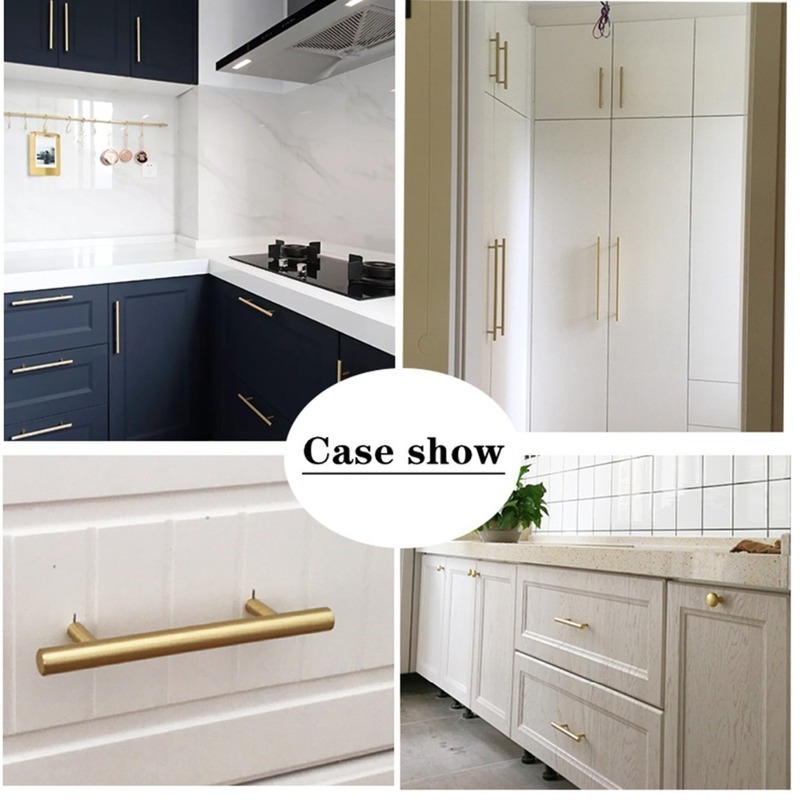 Modern Gold Brushed Straight C - огляд і ціна Furniture Rotating Hardware
