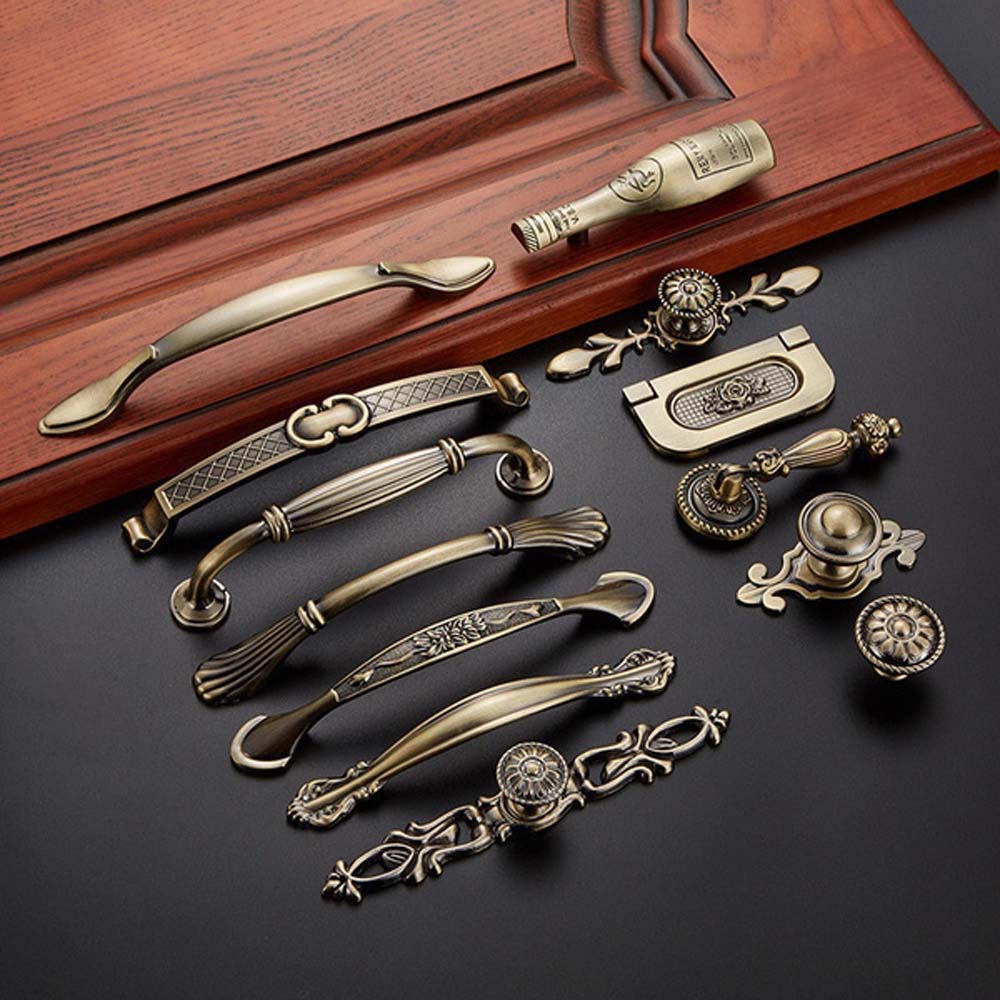 Vintage Bronze Wardrobe Dresse - огляд і ціна Furniture Hardware Pulls
