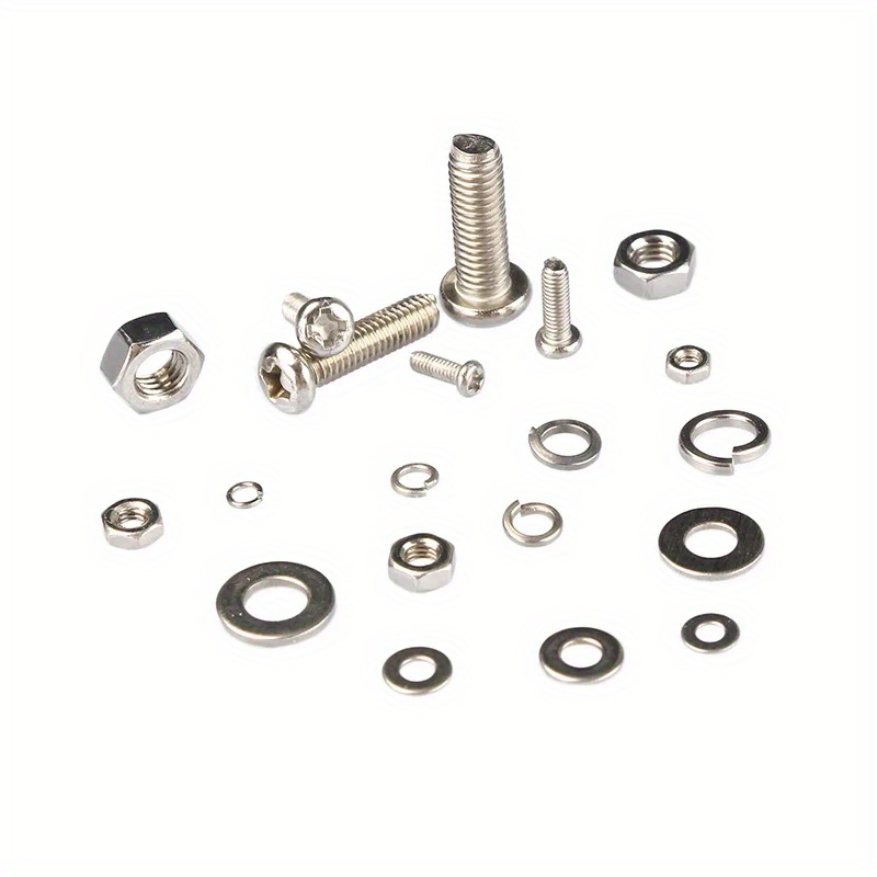 320-piece hex nut and bolt set - огляд і ціна Furniture Joinery Hardware
