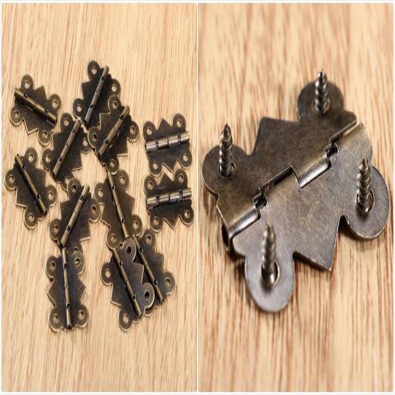 10/20pcs Hinge with Screw Butt - огляд і ціна Furniture Hardware Antique