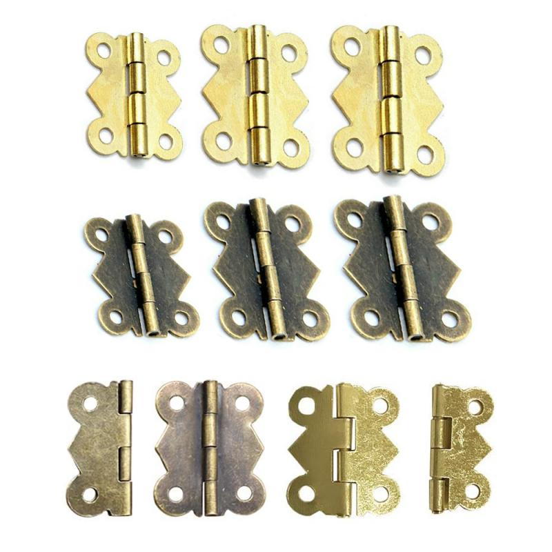 10/20pcs Hinge with Screw Butt - огляд і ціна Furniture Hardware Antique