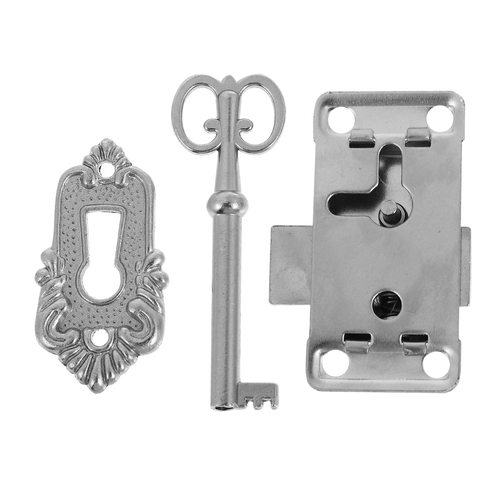 2Sets Lock Set Retro Iron Latc - огляд і ціна Vintage Furniture Hardware Replacement