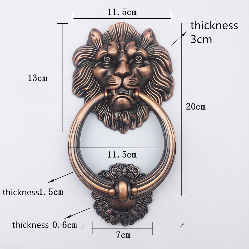 Antique Bronze Lion Head Handl - огляд і ціна Furniture Hardware Antique
