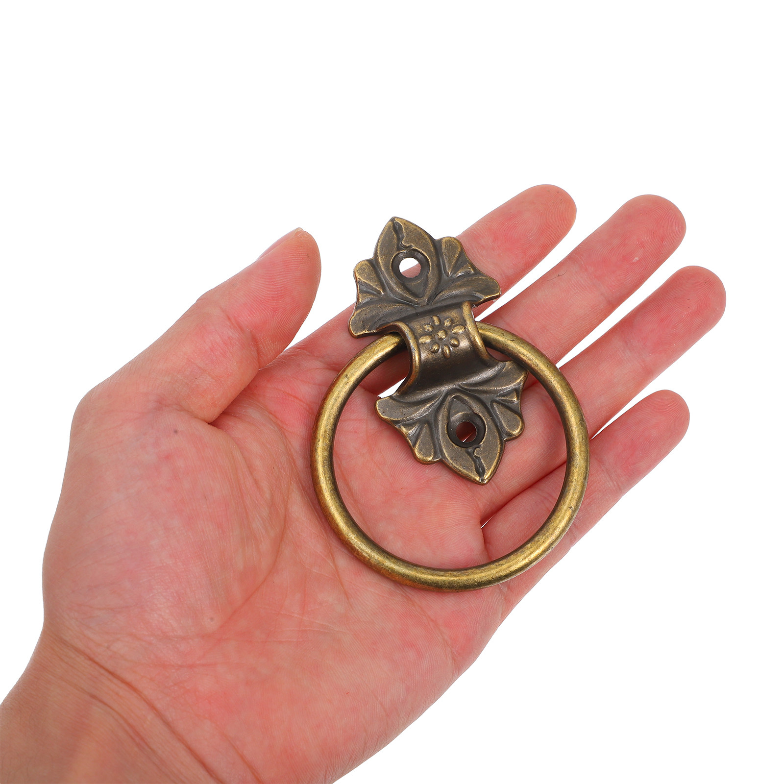 2Pcs Vintage Style Round Ring  - огляд і ціна Vintage Furniture Hardware Replacement