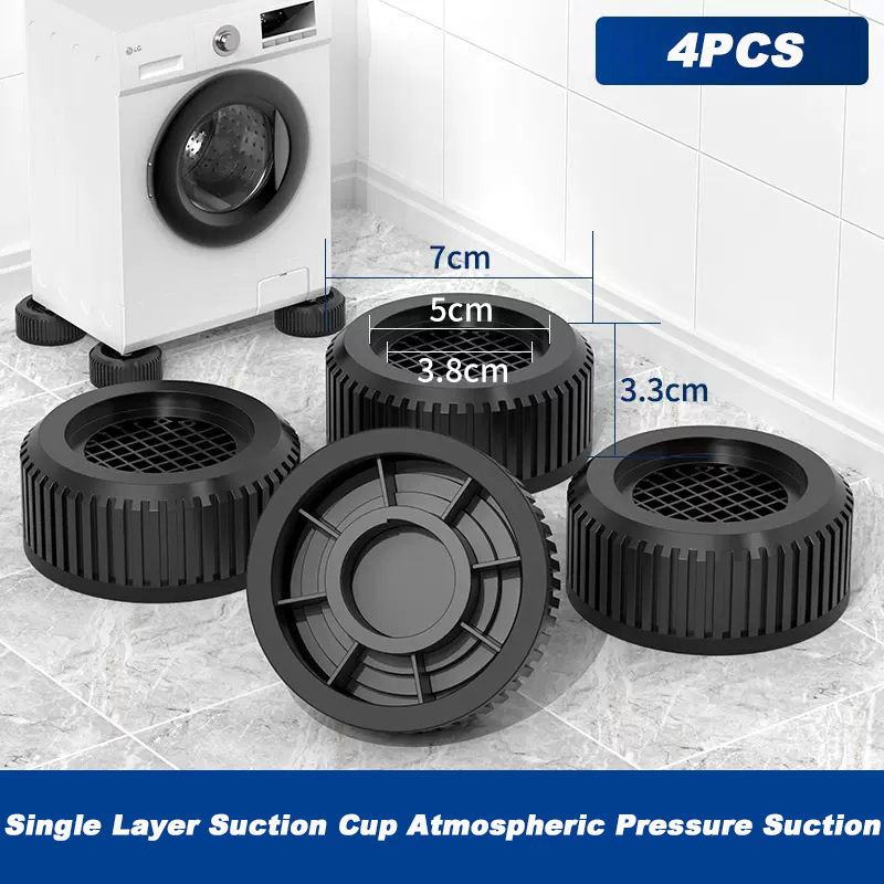 4Pcs Universal Anti Vibration  - огляд і ціна Furniture Foot Pad