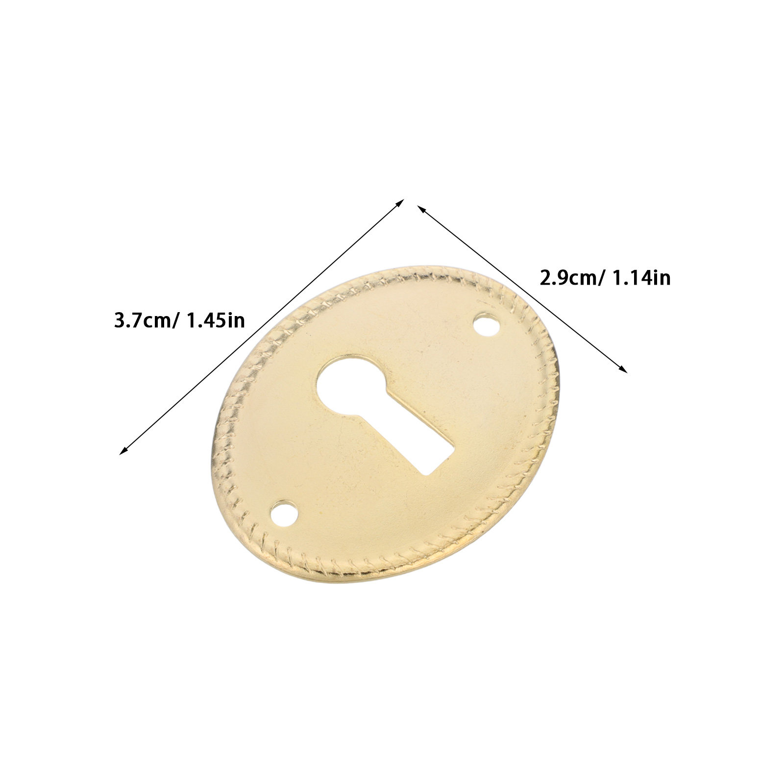 20Pcs Vintage Oval Keyhole Cov - огляд і ціна Furniture Hardware Covers