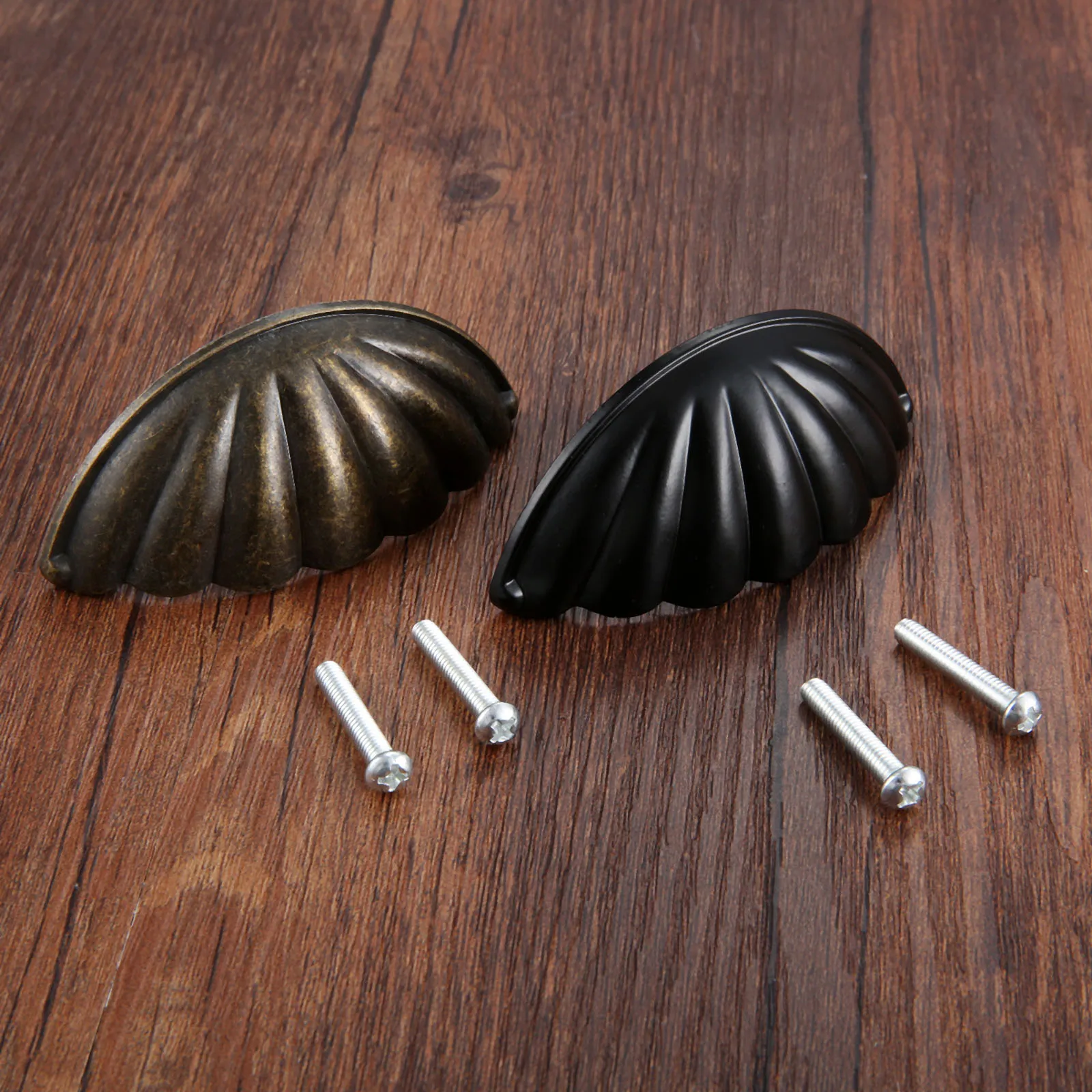 1pc Alloy Shell Shape Handle S - огляд і ціна Furniture Rotating Hardware