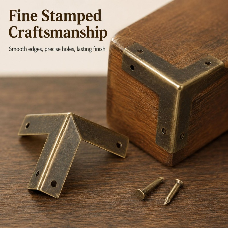 4/16set Antique Bronze Corner  - огляд і ціна Furniture Hardware Covers