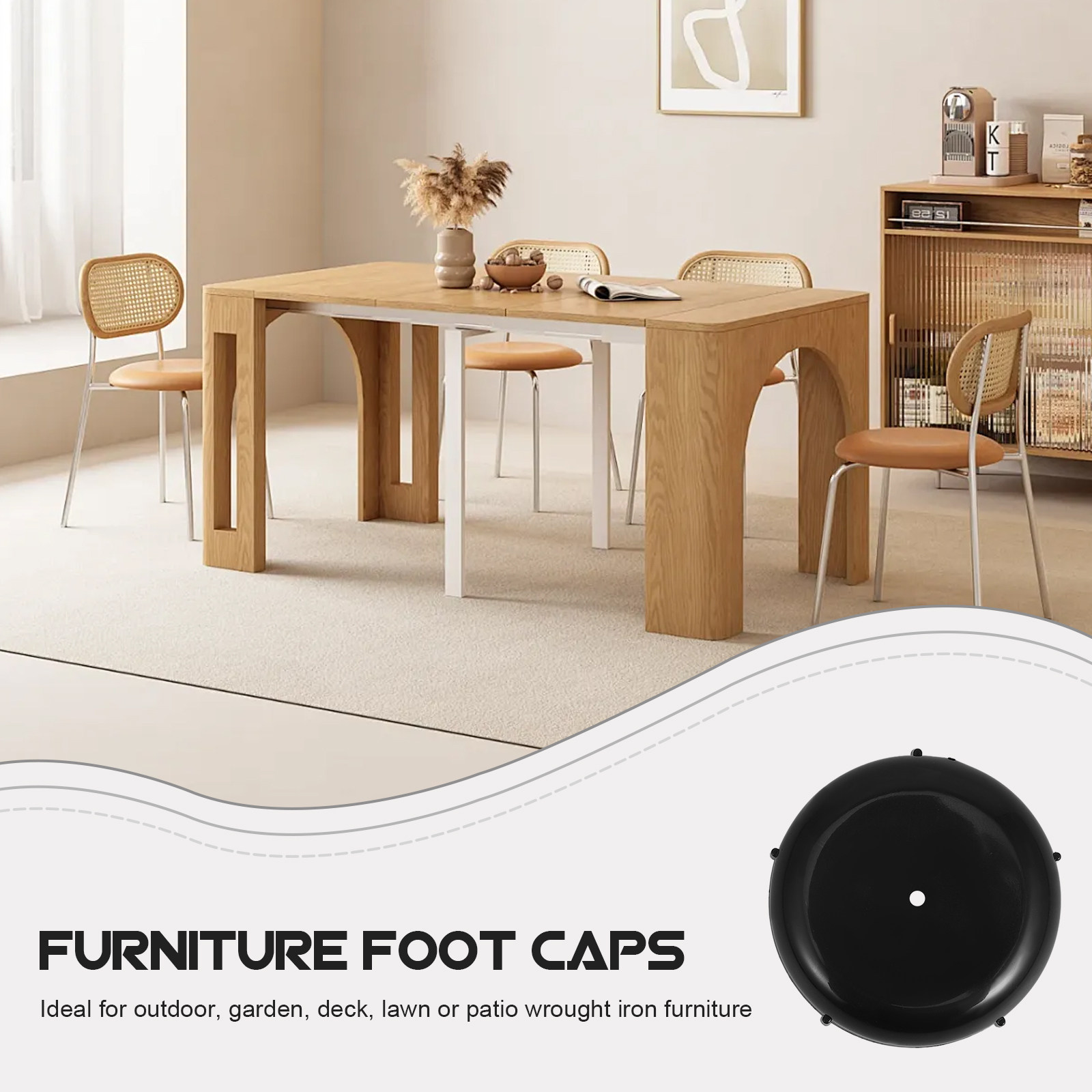 24Pcs Furniture Caster Coaster - огляд і ціна Furniture Foot Pad