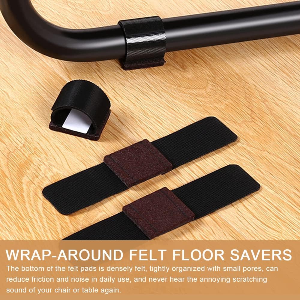 10PCS Wrap-Around Felt Furnitu - огляд і ціна Furniture Foot Pad