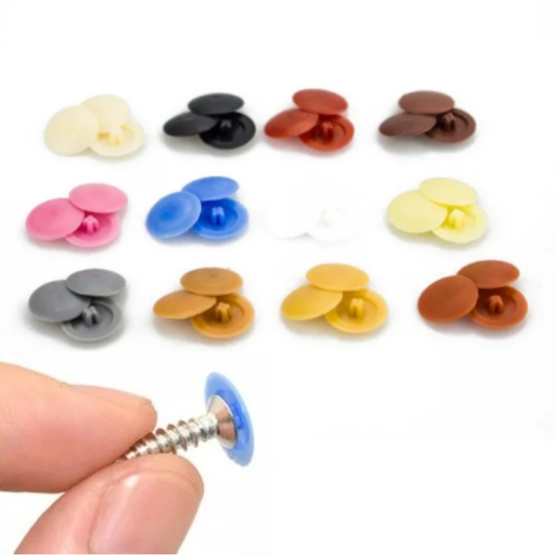 100 Pcs/bag Plastic Nuts Bolts - огляд і ціна Furniture Hardware Covers
