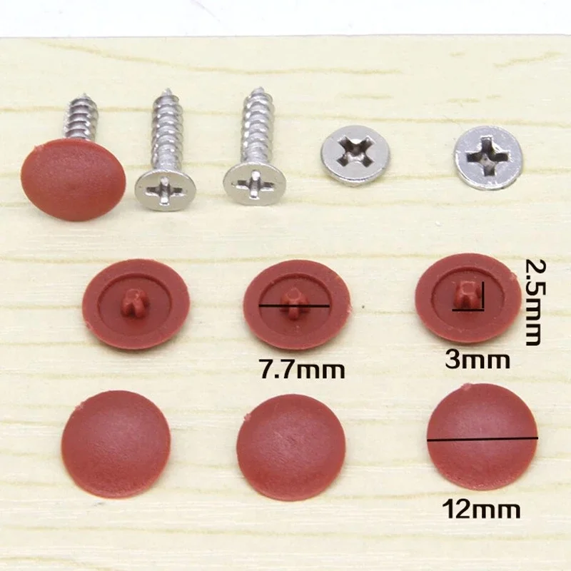100 Pcs/bag Plastic Nuts Bolts - огляд і ціна Furniture Hardware Covers