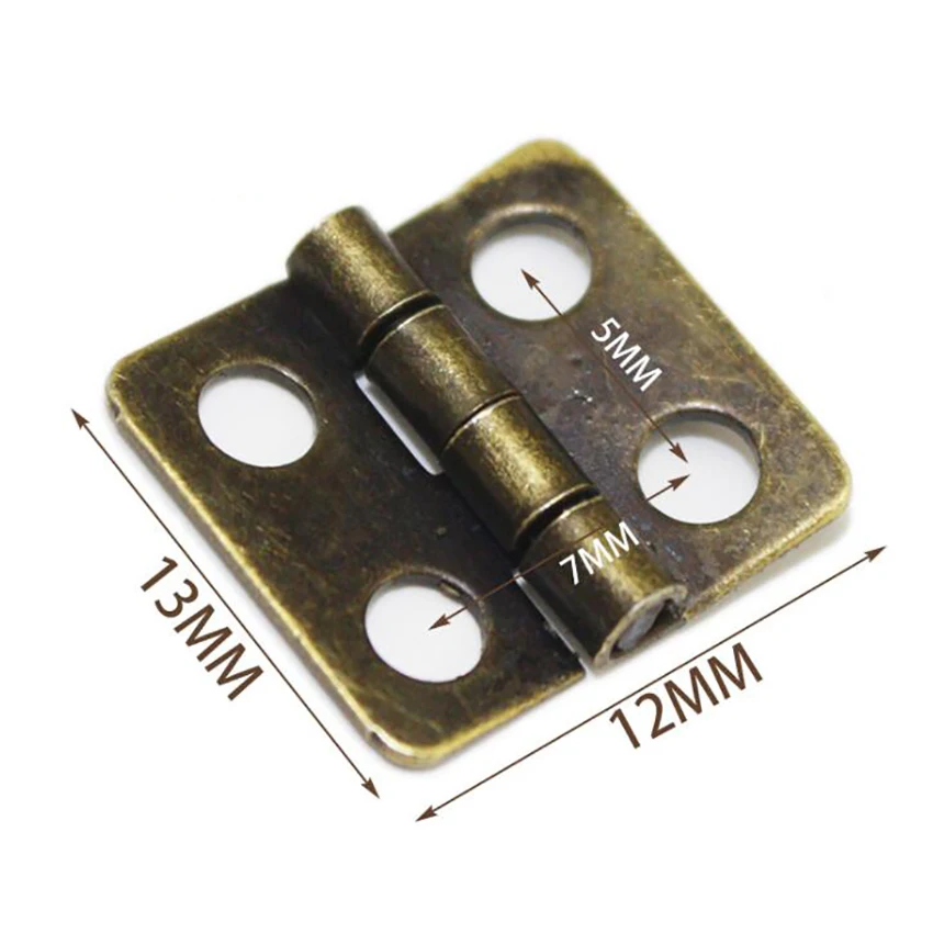 20PCS/Lot Iron Hinges Hardware - огляд і ціна Furniture Rotating Hardware