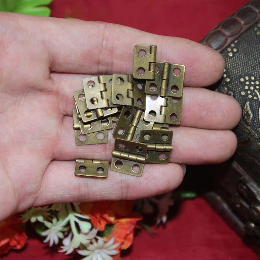 20PCS/Lot Iron Hinges Hardware - огляд і ціна Furniture Rotating Hardware