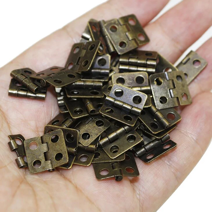 20PCS/Lot Iron Hinges Hardware - огляд і ціна Furniture Rotating Hardware