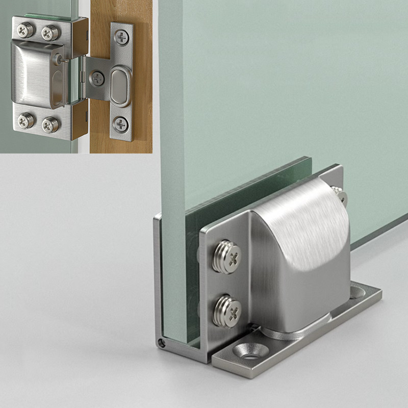 Non-perforated Glass Hinges Hi - огляд і ціна Furniture Hardware Display