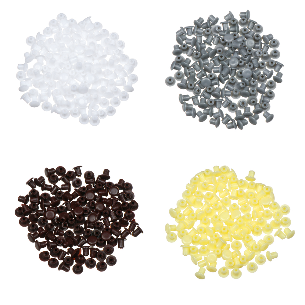 100Pcs 5mm Plastic Decorative  - огляд і ціна Furniture Hardware Covers