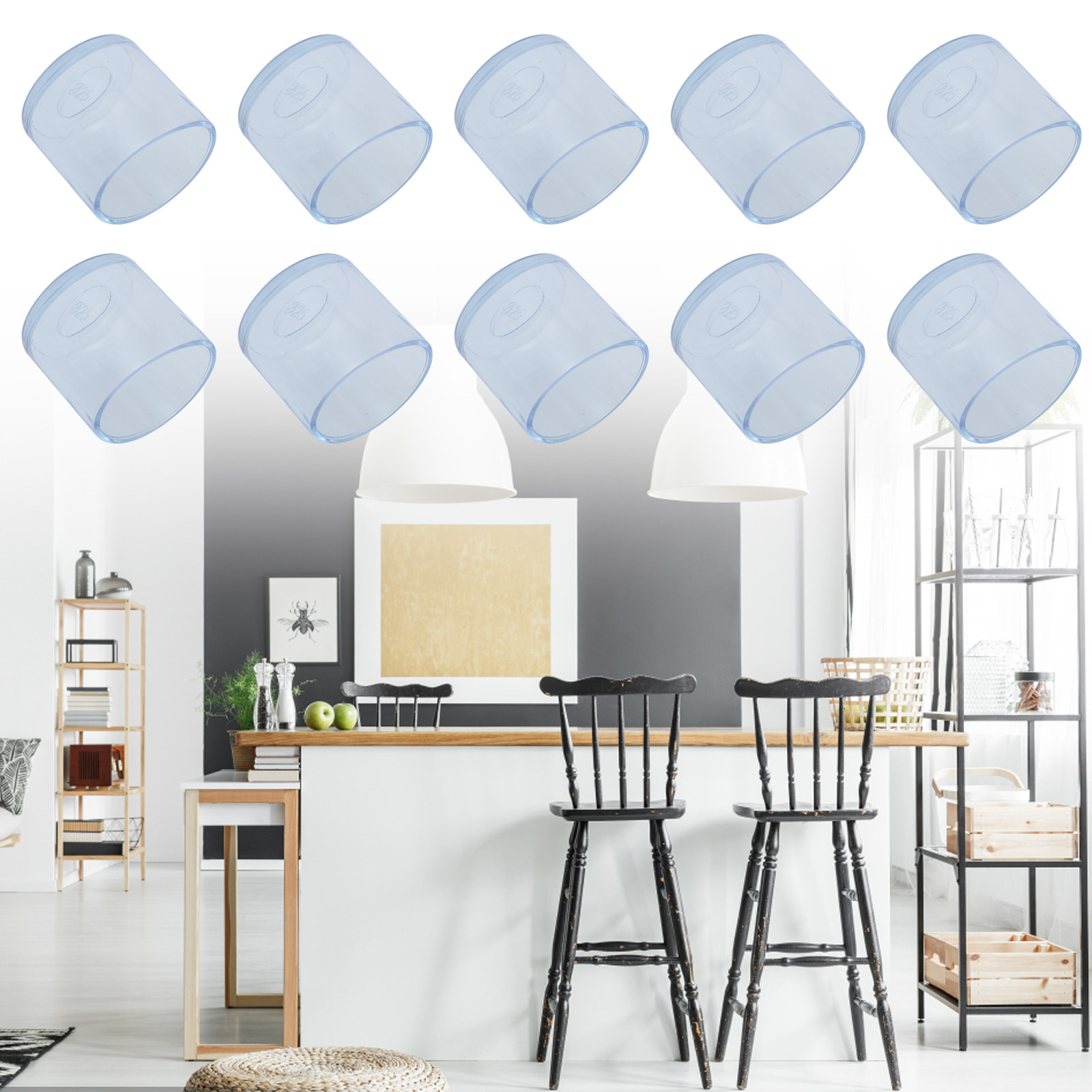 20Pcs Chair Leg Floor Protecto - огляд і ціна Furniture Foot Pad