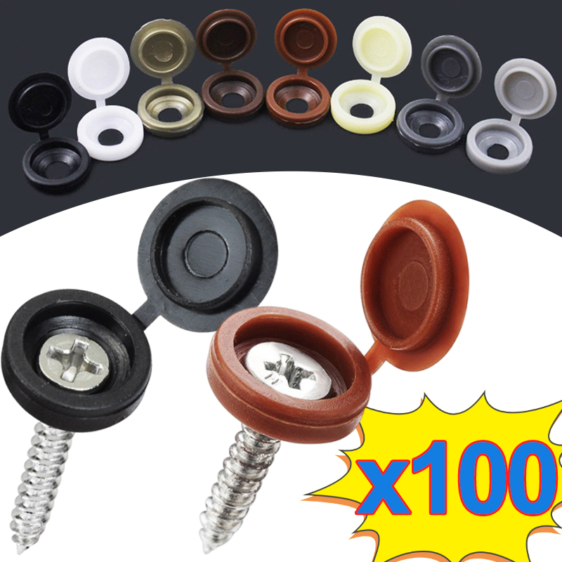 10/500pcs Screw Decorative Cap - огляд і ціна Furniture Hardware Screws