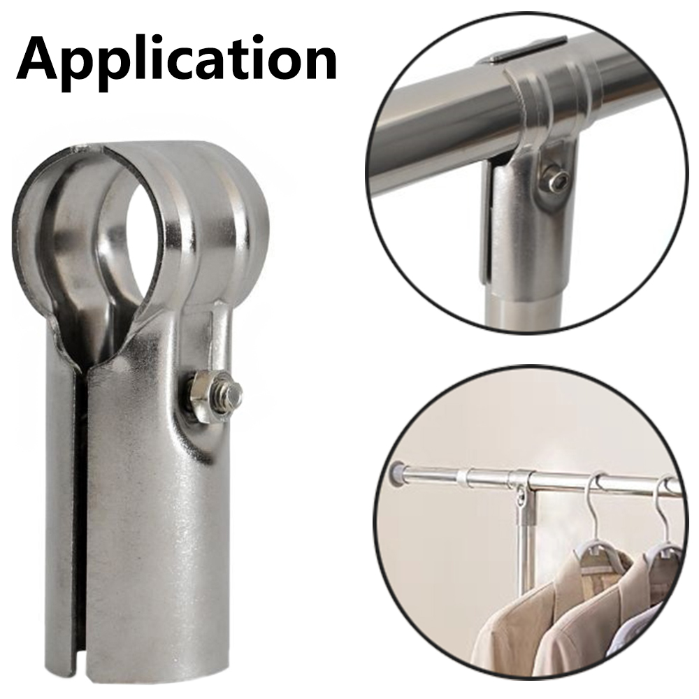 2Pcs Round Pipe Joint Stainles - огляд і ціна Furniture Hardware Display