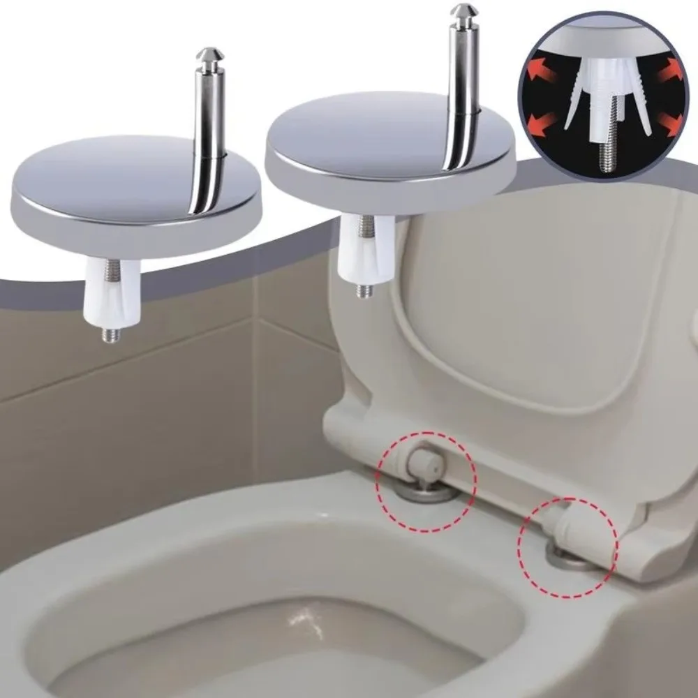1Pair Stainless Steel Toilet S - огляд і ціна Furniture Hardware Screws