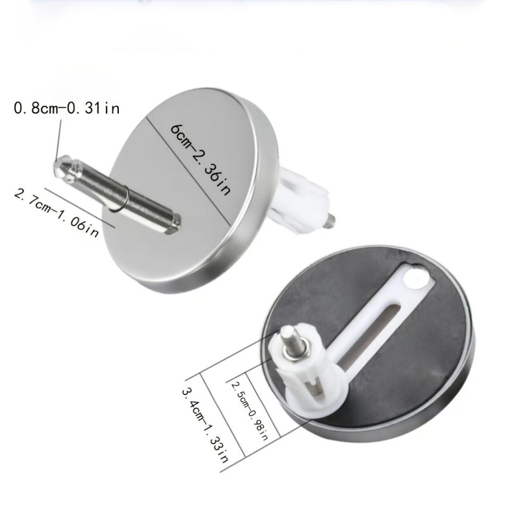 1Pair Stainless Steel Toilet S - огляд і ціна Furniture Hardware Screws