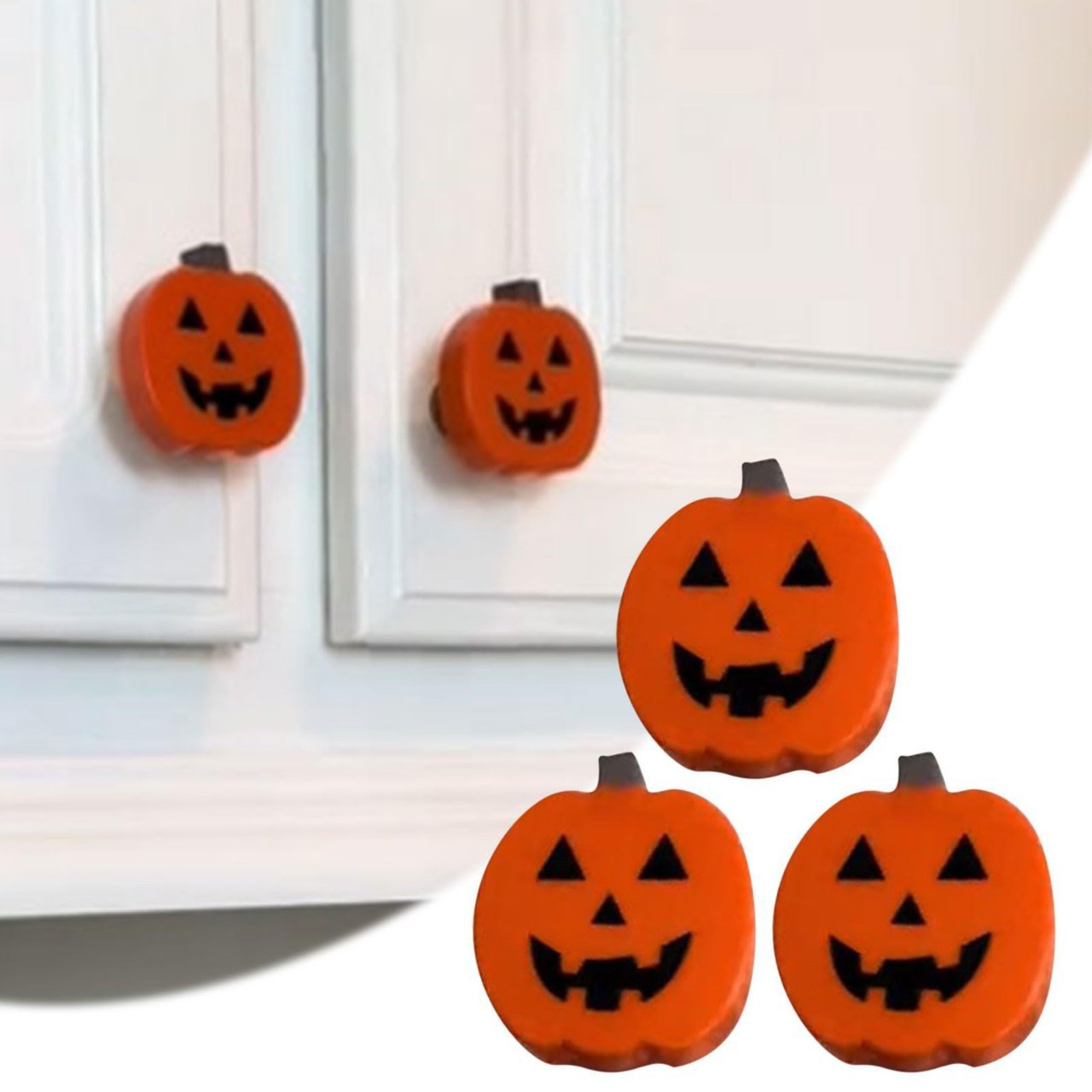 Halloween pumpkin knob cover,  - огляд і ціна Furniture Hardware Pulls