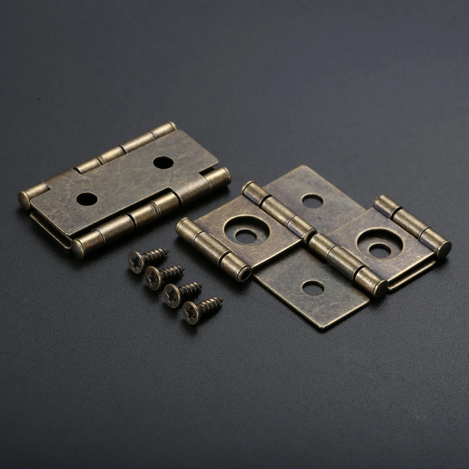 2pcs Antique Bronze Double Bea - огляд і ціна Furniture Hardware Antique