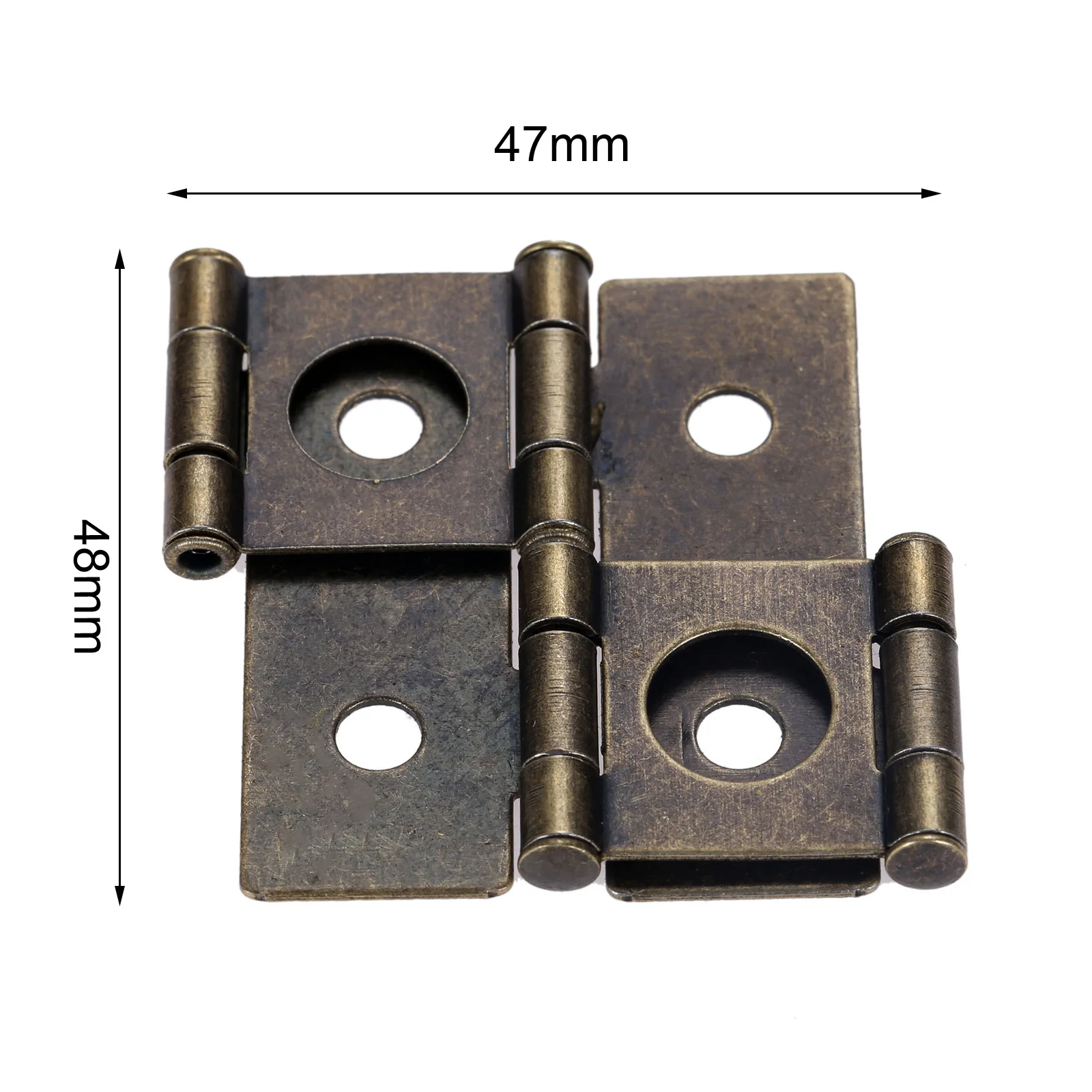 2pcs Antique Bronze Double Bea - огляд і ціна Furniture Hardware Antique