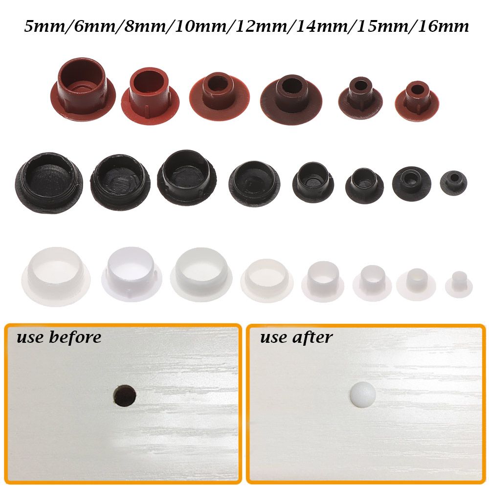 50Pcs 5-16mm Furniture Hole Co - огляд і ціна Furniture Hardware Covers