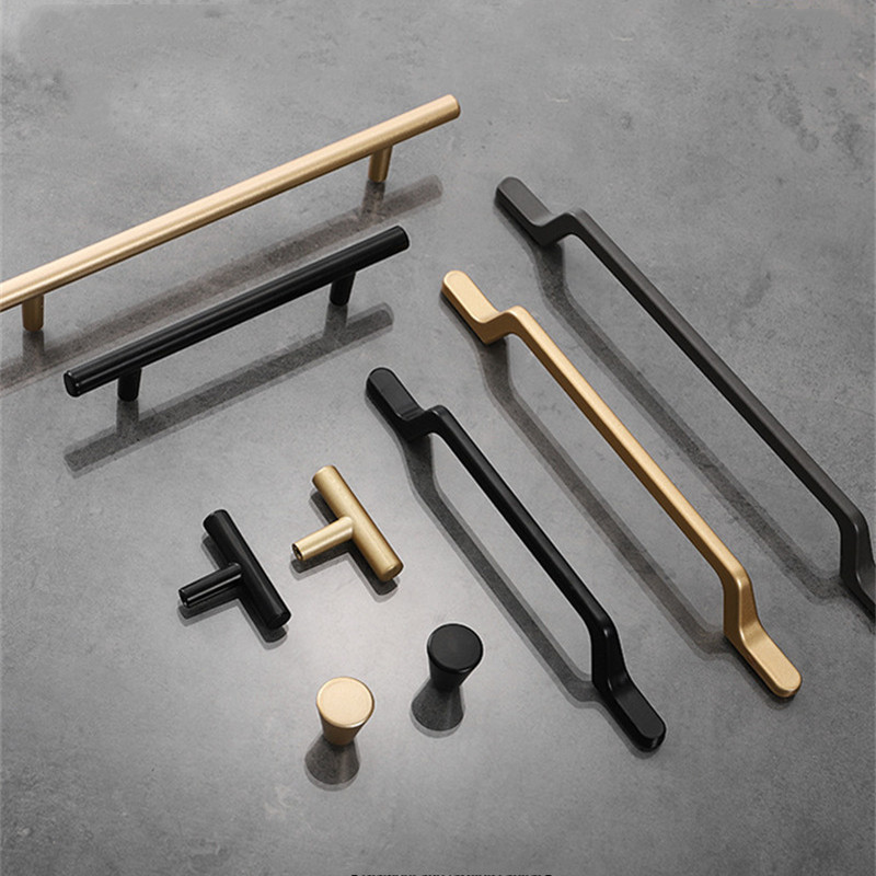 European Simple Black Kitchen  - огляд і ціна Furniture Rotating Hardware