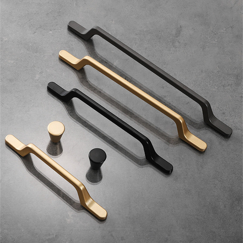 European Simple Black Kitchen  - огляд і ціна Furniture Rotating Hardware
