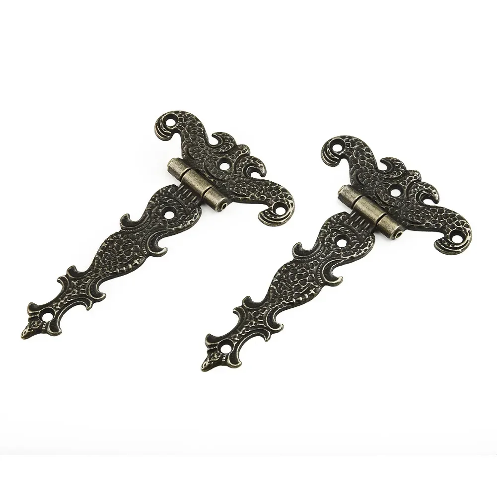 2pcs Alloy Hinge Retro Bronze  - огляд і ціна Furniture Hardware Antique