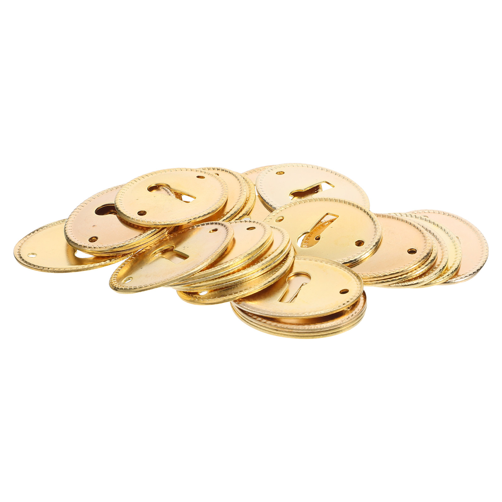 25Pcs Vintage Oval Keyhole Cov - огляд і ціна Vintage Furniture Hardware Replacement