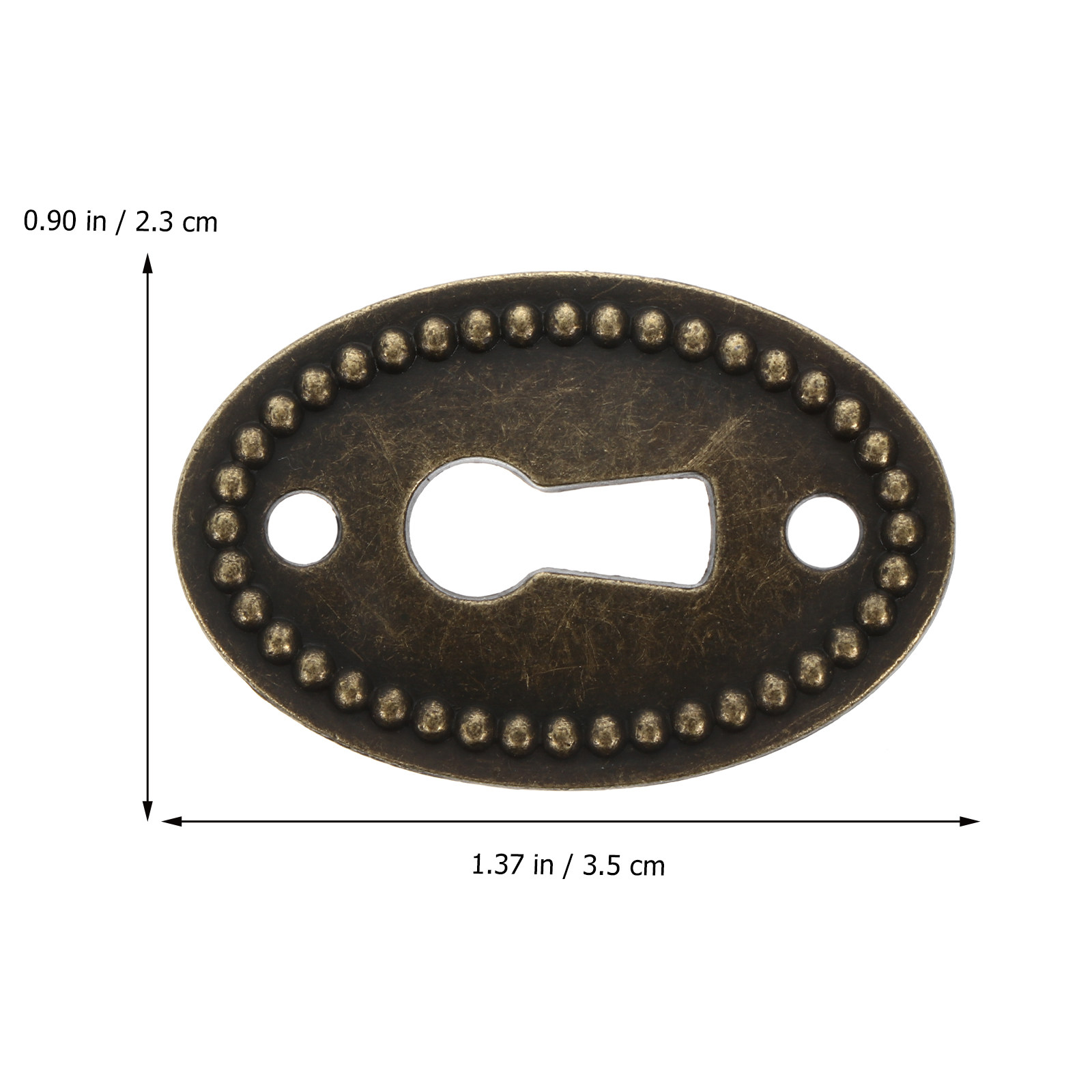20Pcs Keyhole Cover Durable Zi - огляд і ціна Furniture Hardware Covers