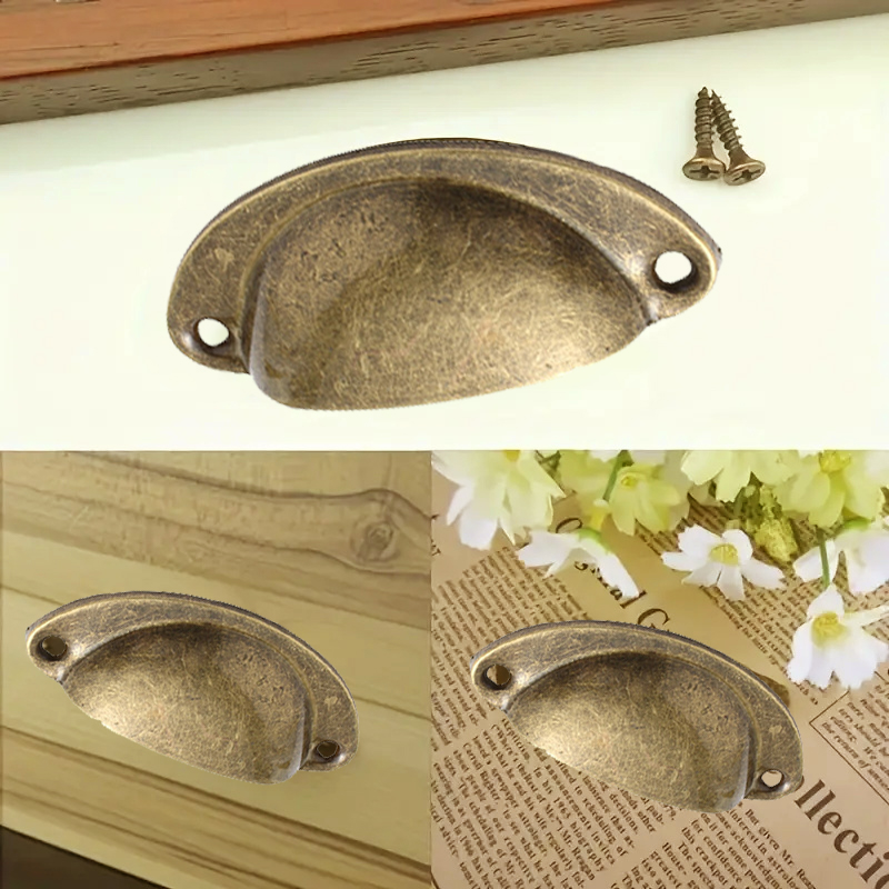 10PC Cabinets Pulls Drawer Kno - огляд і ціна Vintage Furniture Hardware Replacement